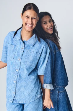 Ichi IHAMILIAS Chemise en jeans
