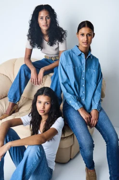 Ichi IHARCHER Chemise en jeans