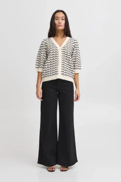 Ichi IHARDINA Cardigan à tricot