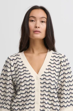 Ichi IHARDINA Cardigan à tricot