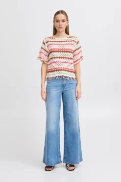 Ichi IHBANDIE Blouse à manches courtes