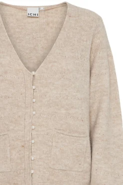 Ichi IHBANISE Cardigan à tricot