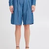 Ichi IHBECCOS Shorts en jean