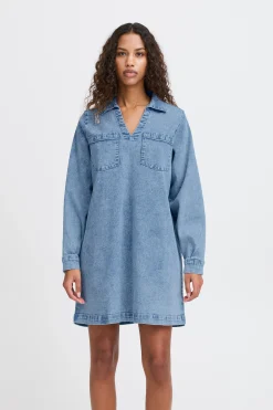 Ichi IHBONNIES Robe en jean