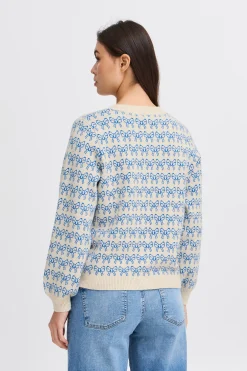 Ichi IHBRIELLE Cardigan à tricot