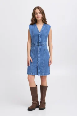 Ichi IHCALLY Robe en jean