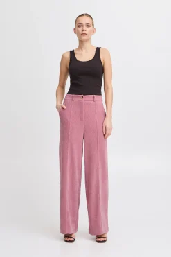 Ichi IHKATE CORDUROY WIDE Pantalon