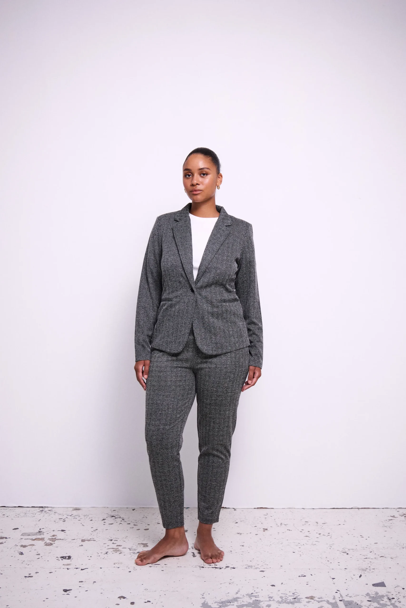 Ichi IHKATE JACQUARD Pantalon