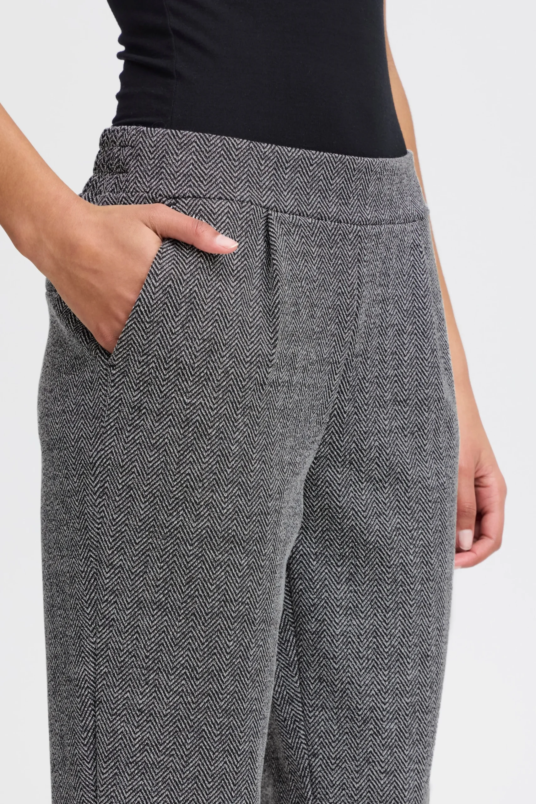 Ichi IHKATE JACQUARD Pantalon