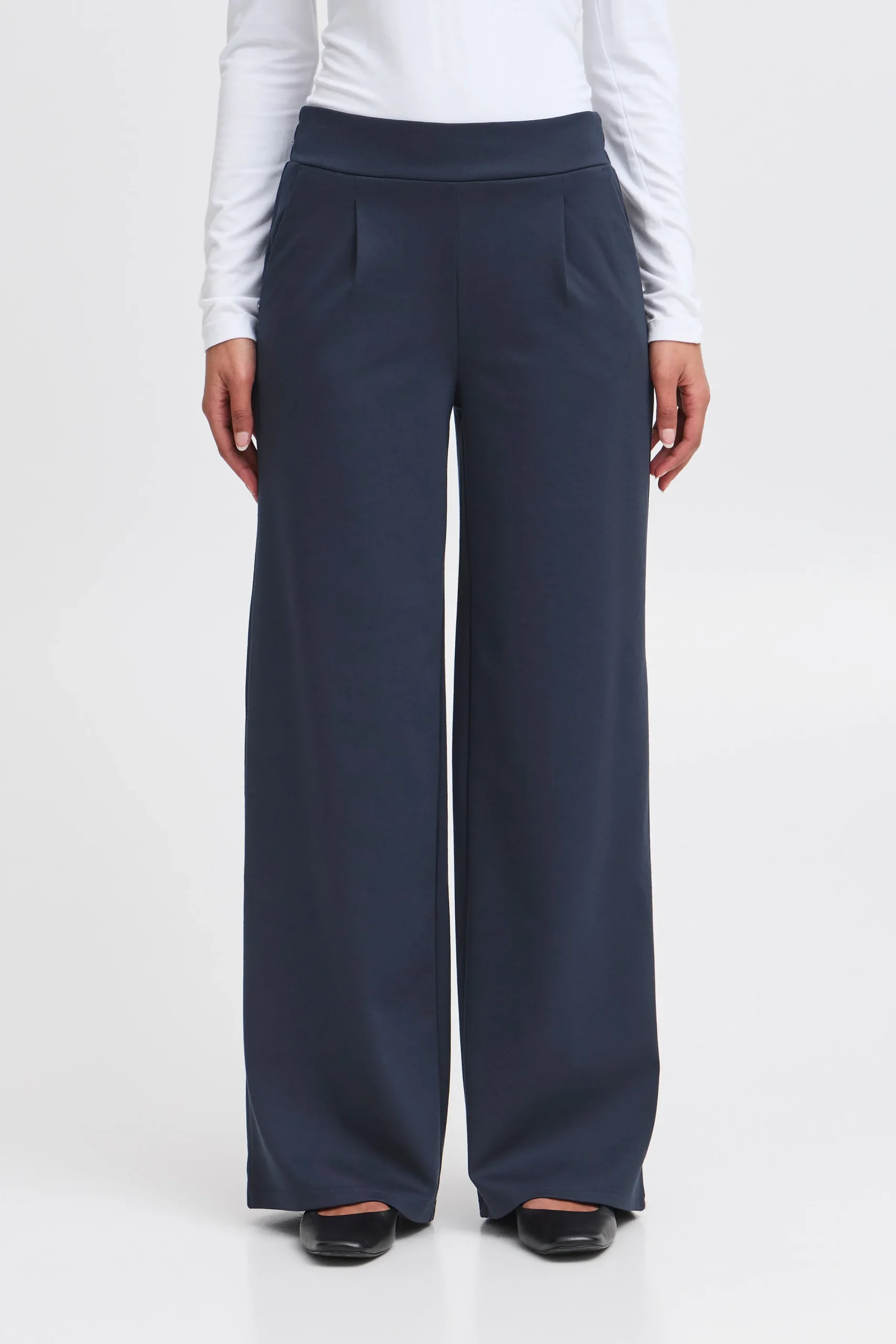 Ichi IHKATE LONG WIDE Pantalon