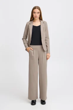 Ichi IHKATE LONG WIDE Pantalon