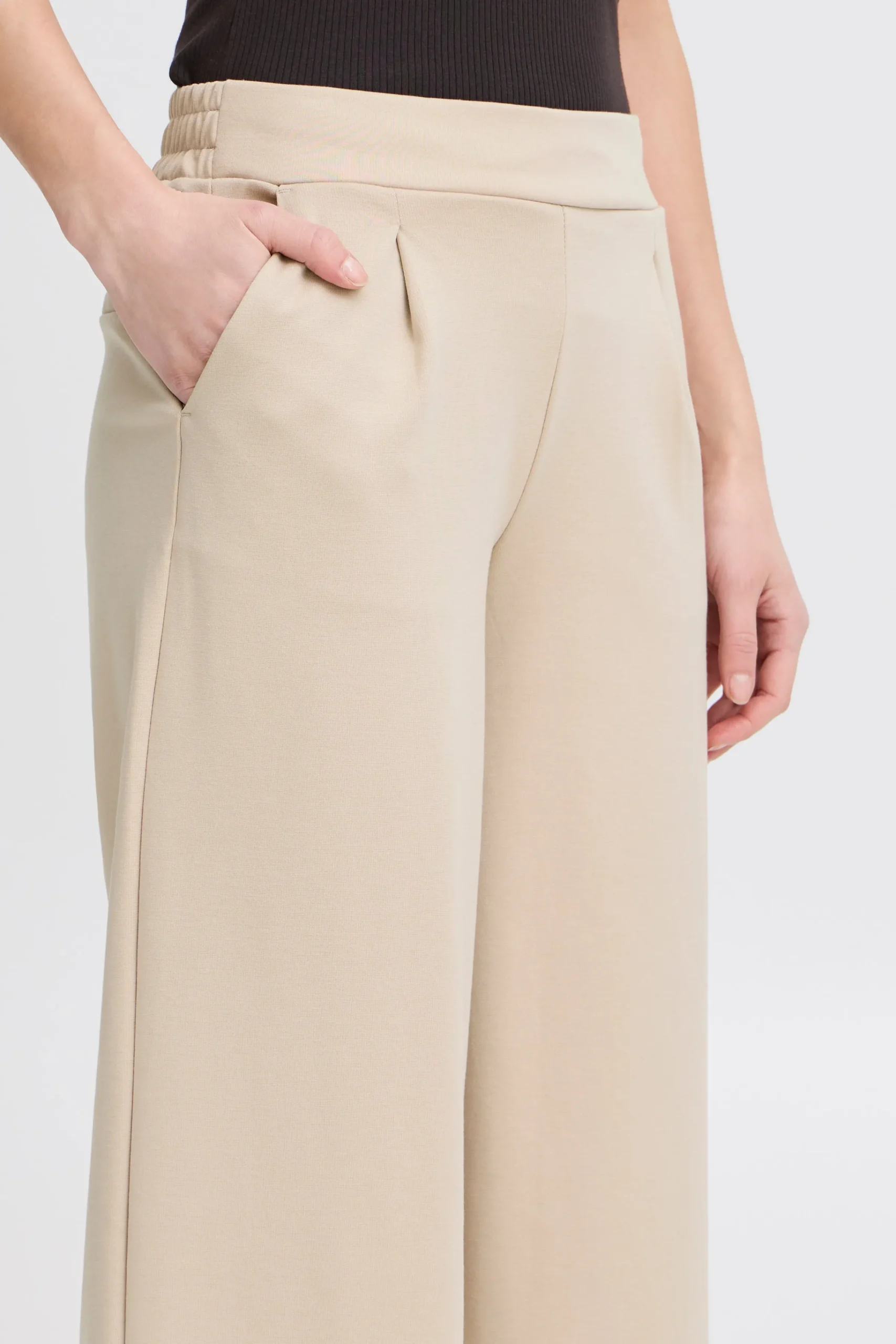 Ichi IHKATE LONG WIDE Pantalon