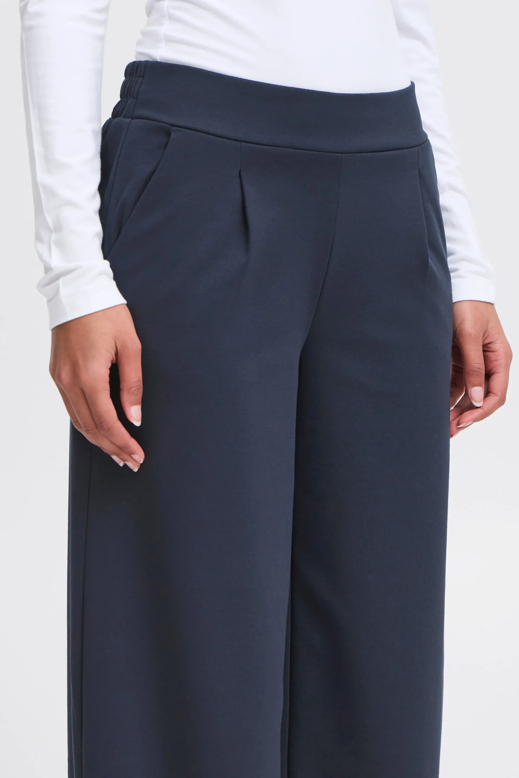 Ichi IHKATE LONG WIDE Pantalon