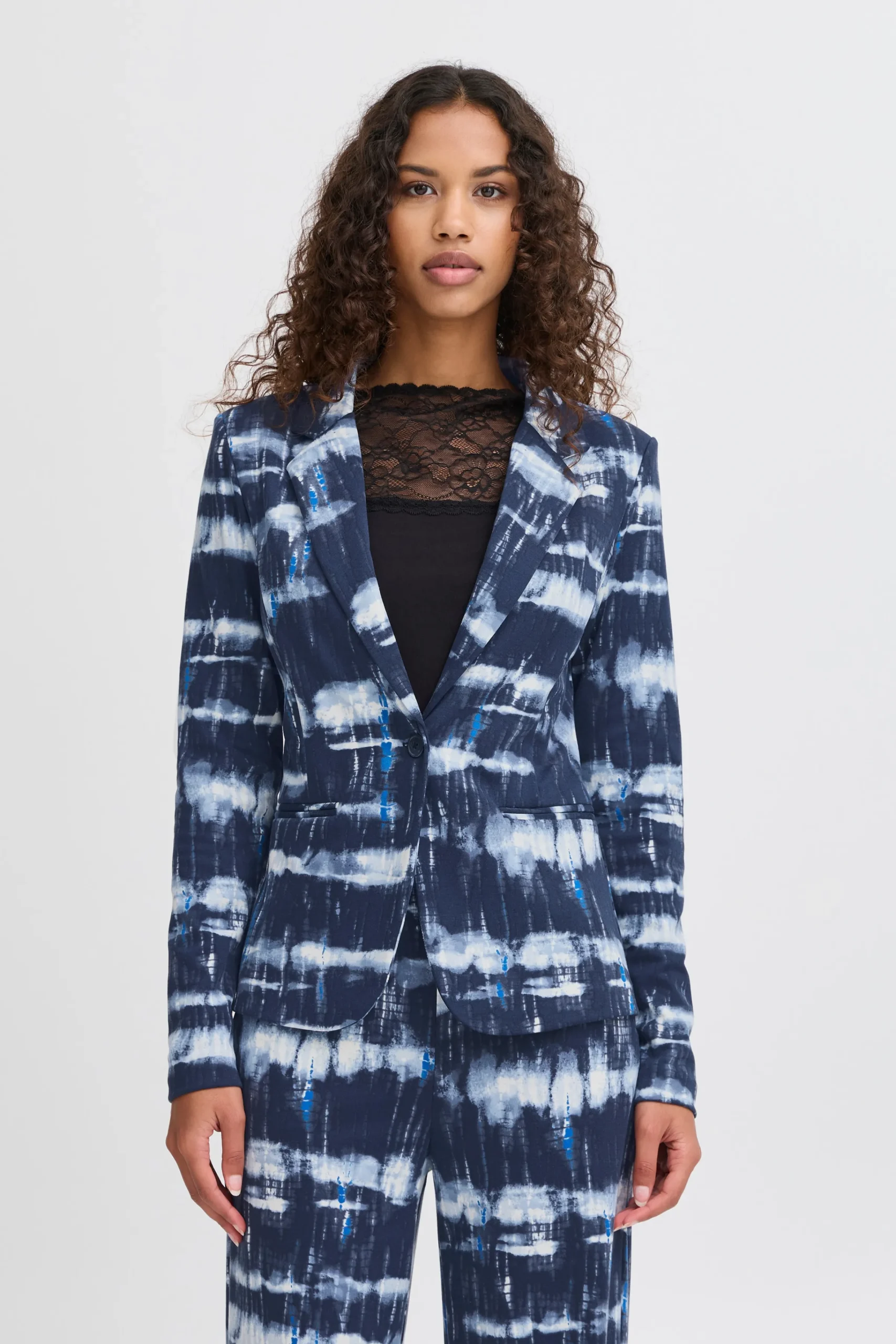 Ichi IHKATE PRINT Blazer