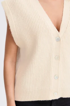 Ichi IHPOVOKE Manteau tricoté