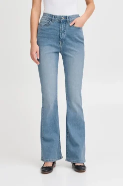 Ichi IHTWIGGY FLAIRED HIGH WAIST Jeans