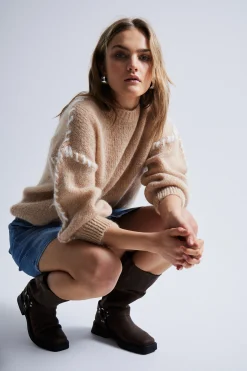 Ichi IXMARINA Pullover